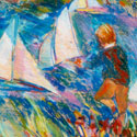 Boy with Boats